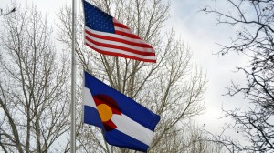 Colorado American Flags       